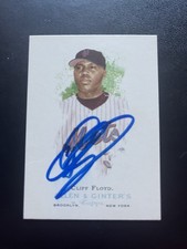 Cliff Floyd Autographed 2006 Topps Allen & Ginter #44 Auto signed
