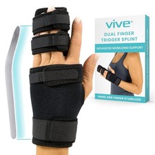 Trigger Finger Splint for Middle, Index, Pinky or Ring Finger Relief and Pain