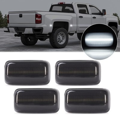 For Chevy Silverado 2500/3500HD 15+ Dually Bed LED Fender Side Marker Lights