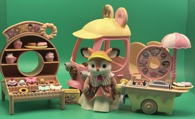 Sylvanian Families Dip Dip Donuts Wagen Calico Critters