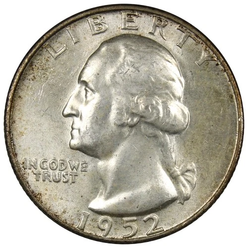 1952-D Washington Quarter UNC/BU Uncirculated Coin A2628