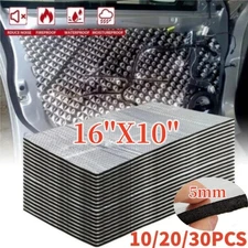Self-adhesive Fireproof Sound Deadener Heat Insulation Mat For Car  Engine 5mm