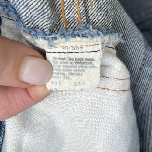 Vintage 70s Levi’s 517 Single Stitch Made In USA Talon Nice Wear 32 X 38 - Picture 10 of 13