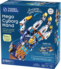 Thames Kosmos Mega Cyborg Hand STEM Experiment Kit Build Your Own GIANT Hydr