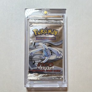 acrylic case for magic collector booster boxes Pokemon TCG: Neo Genesis 1st Edition Booster Pack (Lugia) – TBC Games main image 0