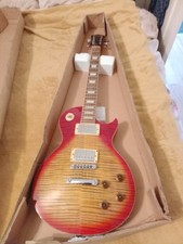 Spur Fantastic Killer Cherry Flame Top Les Paul Guitar Very Good Condition
