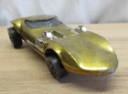 VINTAGE REDLINE HOT WHEELS 1969 GOLD TWINMILL USA #6258
