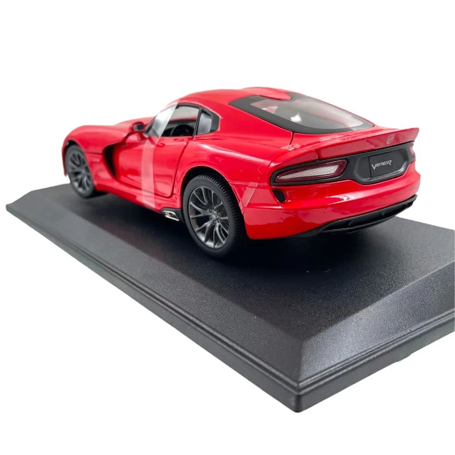 Modellino Auto Maisto 1/18 Dodge Viper SRT GTS 2013 Red - Immagine 4 di 4