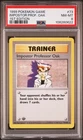 POKEMON BASE SET IMPOSTOR PROF. OAK 1999 GAME #73 1ST EDITION PSA 8
