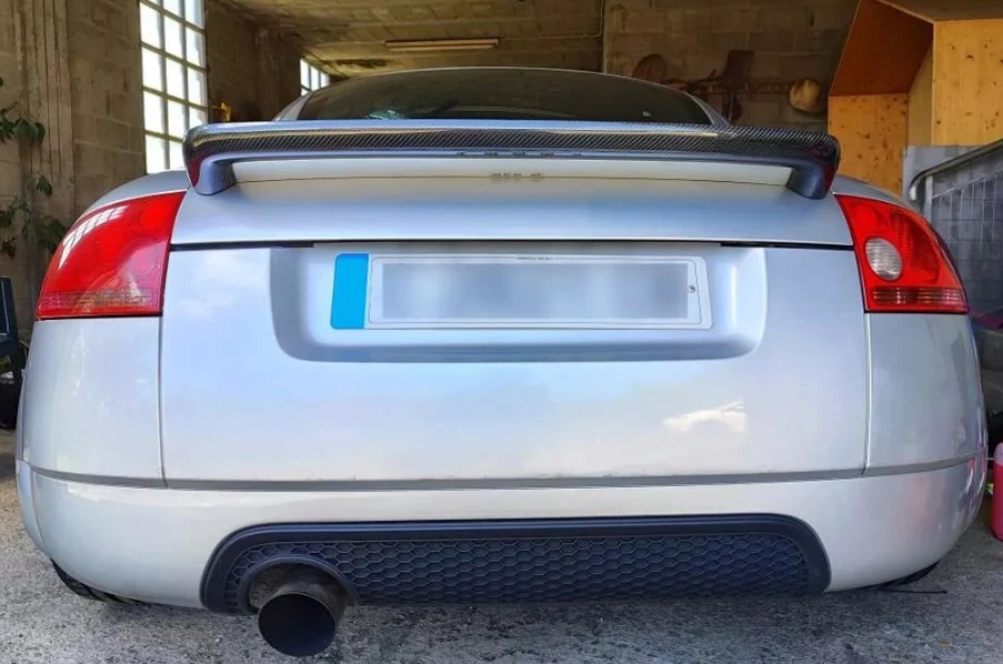 Alerón trasero de carbono real para Audi TT Mk1 tipo 8N TT Quattro 1998-2006 Foto 3 de 4