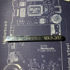 Microsoft Xbox 360 Silver DVD Drive Bezel Replacement