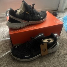 Size 12-Nike Free Run 5.0 Black Dark Smoke Grey