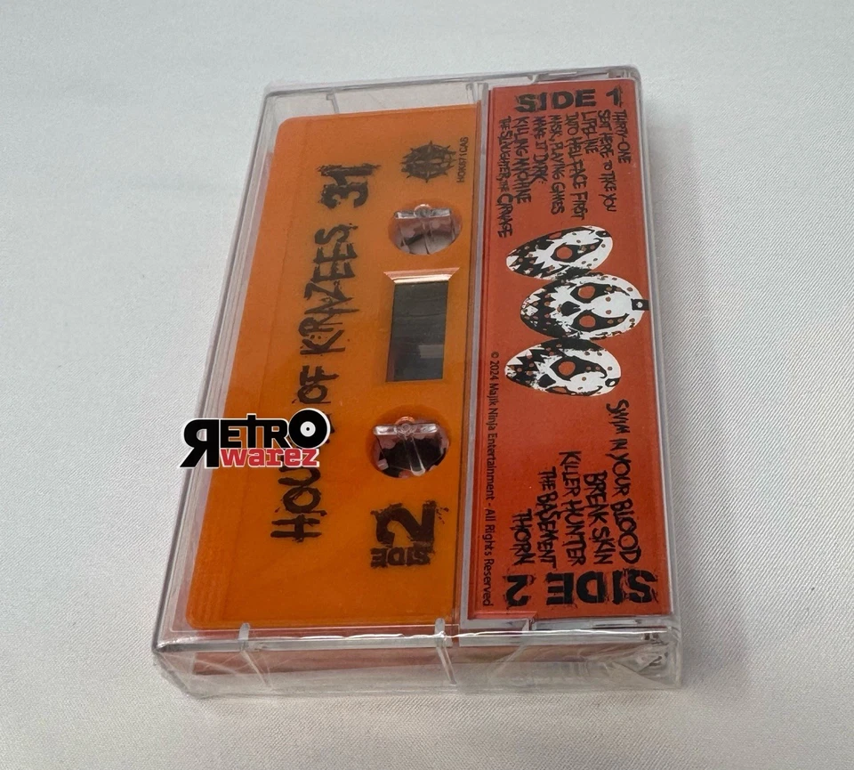 House Of Krazees 31 Cassette Tape SEALED 2024 HOK Twiztid horrorcore juggalo icp - Image 2 of 3