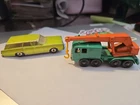 Matchbox Lesney Vintage 1960s 8-Wheel Crane #30 Truck. Used Good Condition