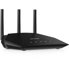 Netgear AX3000 WiFi 6 Router: Dual Band| Ethernet| 2.4/5 GHz| Black Excellent