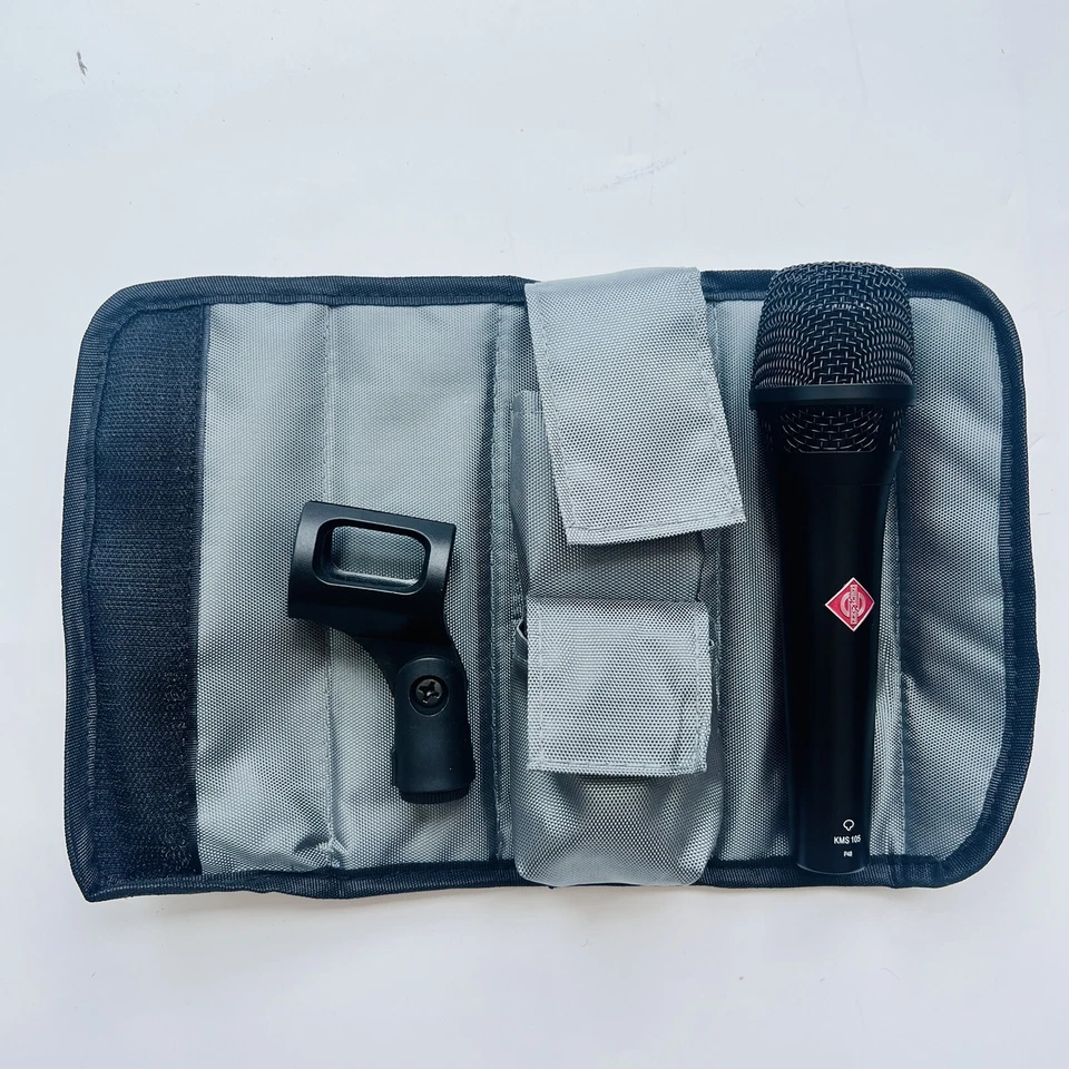 New Black Neumann KMS105 Handheld Supercardoid Condenser Microphone US STOCK - Image 2 of 4