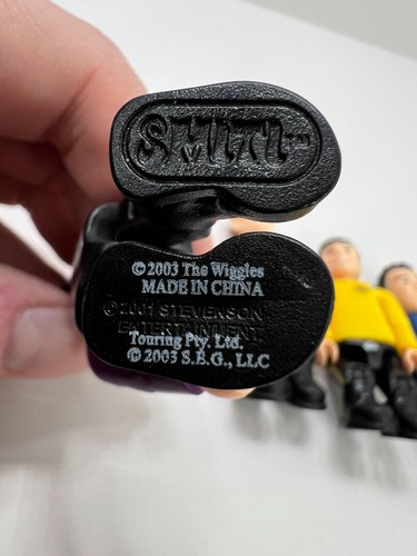 The Wiggles SMITI Figure Big Red Car 2003 Figurines Set RARE - Picture 11 of 12