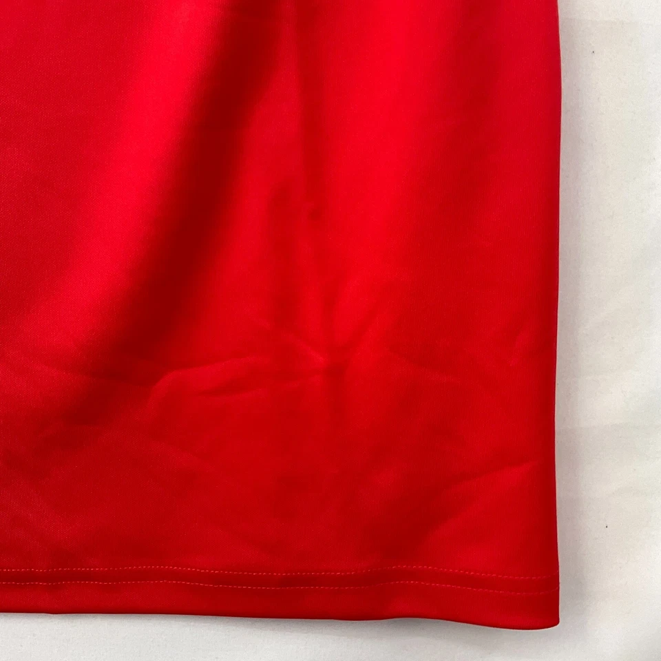 Рубашка поло Under Armour для мальчиков размер L красная функциональная короткий рукав - Изображение 4 из 4