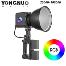 Yongnuo YNLUX100 RGB 120W COB LED Video Fill Light Full-Color 2000K-10000K Combo
