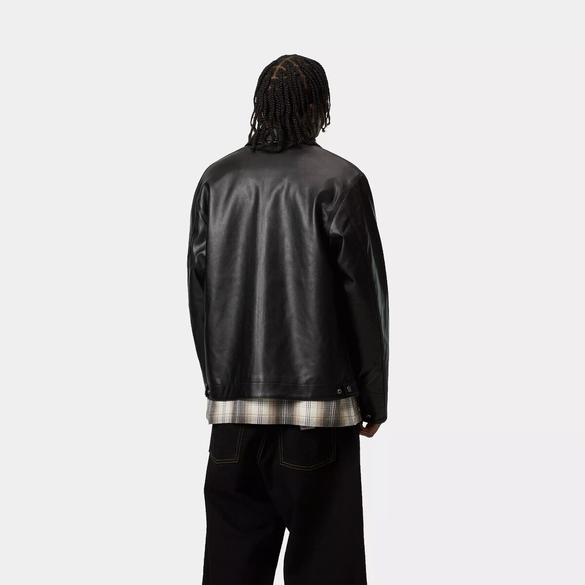 Carhartt WIP Detroit Leather Jacket Black Size XS-XXL | eBay Carhartt WIP Detroit Leather Jacket Black Size XS-XXL | eBay