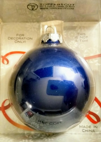 NEW ENGLAND PATRIOTS Glass Ball Ornament – Limited Edition Patriots Ornament ... - Picture 3 of 3