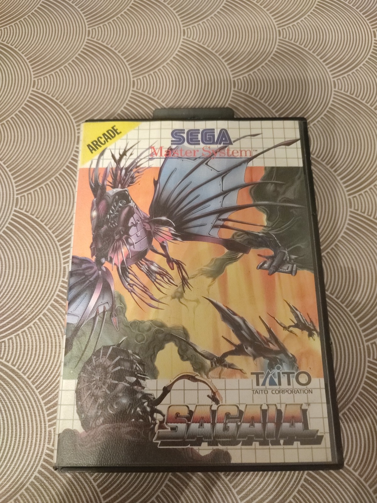 sagaia taito sega master system complet en boite et notice CIB PAL EUR FR 🇪🇺