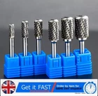 6mm Shank Carbide Rotary File Burr Tungsten Cutter Grinding Shank Drill Bit Head