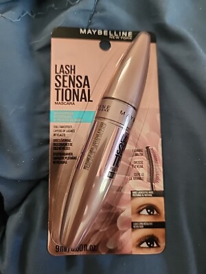 Maybelline Lash Sensational Mascara Waterproof, 257 VERY BLACK 