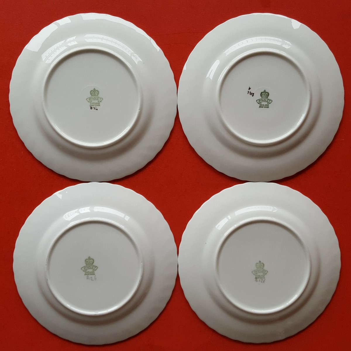AYNSLEY England 18cm プレート　5枚 AYNSLEY England 18cm プレート 5枚 AYNSLEY England 18cm