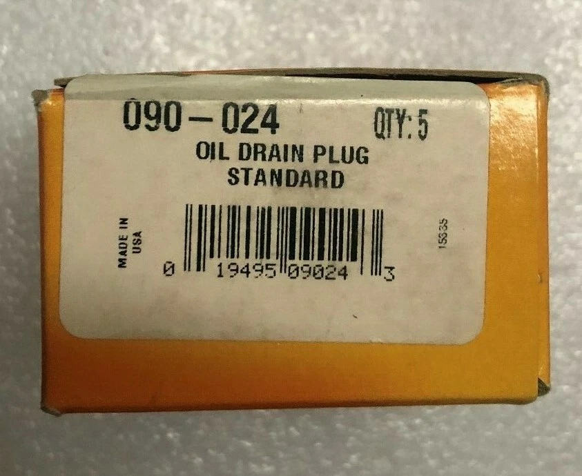 Dorman Oil Drain Plug #090-024 **LOT OF 5** Foto 2 de 4