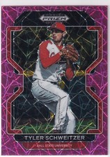 Tyler Schweitzer - Neon Pink Velocity - 2022 Panini Prizm Draft Picks
