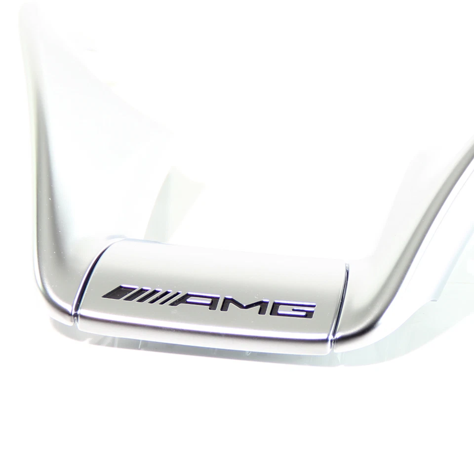 AMG Lenkradblende Chrom mit Schriftzug Original Mercedes-AMG NEU - Bild 3 von 4