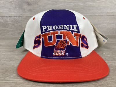 90s NBA Phoenix Suns Spellout Snapback Starter Tri Power Hat
