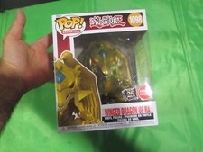 FUNKO POP YU-GI-OH WINGED DRAGON OF RA 1098 METALLIC GAMESTOP 25th ANNIVERSARY