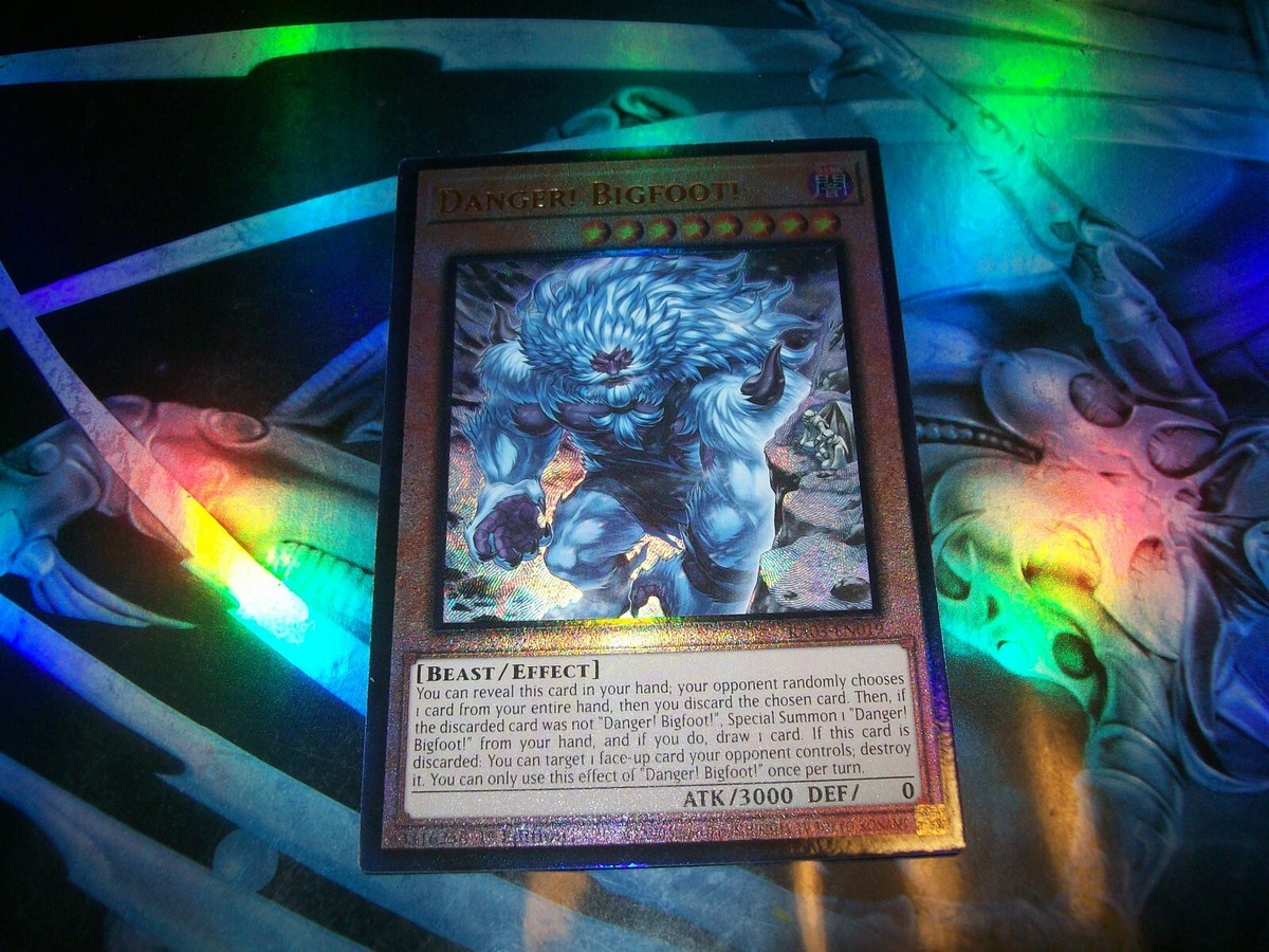 JOKERD ＜ULTIMATE＞T-pe.　1st edition Danger! Bigfoot! Alt Art 1st Edition Prismatic Ultimate Rare RA03