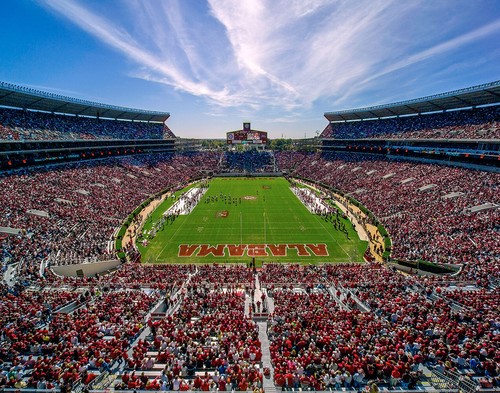 Alabama Crimson Tide Bryant-Denny Football Stadium Field 48x36-8x10 CHOICES - Picture 56 of 66