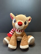 Rudolph The Red-Nose Reindeer 8" Plush 2014 Kids Preferred Clean EUC Christmas