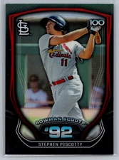 Bowman #BTP-92 Stephen Piscotty Bowman Scouts Top 100