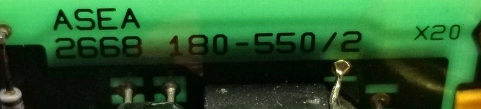Placa de módulo de fuente de alimentación ABB ASEA 2668-180-550/2 Foto 3 de 3