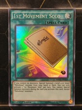 1st Movement Solo MP15-EN169 Super Rare 1st Ed Near Mint Yu-Gi-Oh!