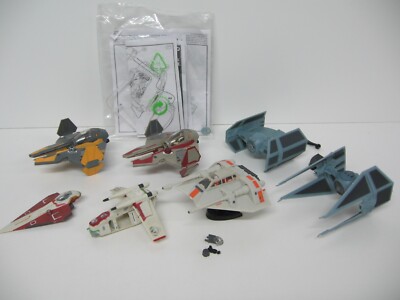 Konvolut Revell Star Wars,Clone Wars easykit pocket 7 Modelle gebaut