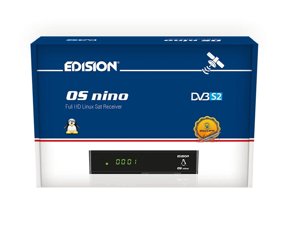 OS NINO+ DVB-S2 Linux E2 Satreceiver OSNino 1 x SAT (Nachfolger OSMini) - Bild 3 von 4
