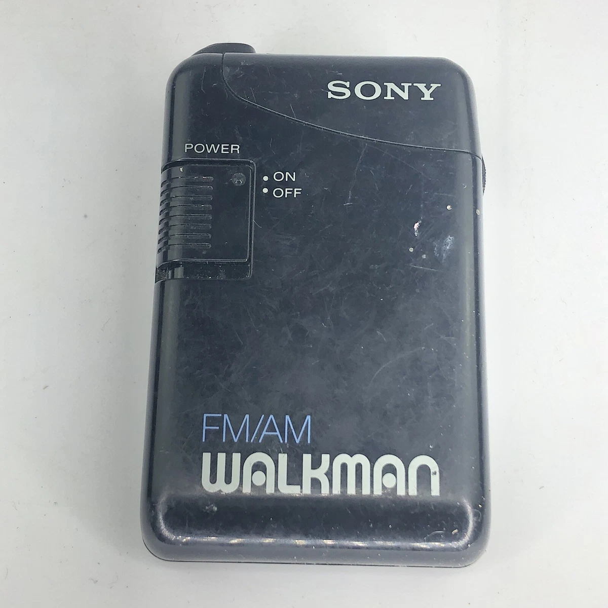 Walkman Sony Sports SRF-85 Vintage - Radio AM/FM, Jaune, état Fonctionnel