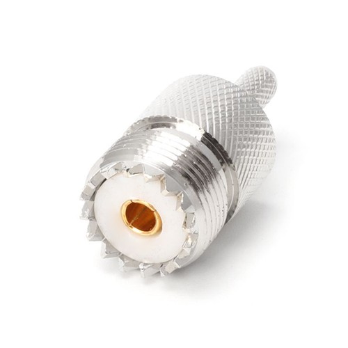 10 Sets UHF Female Jack SO239 Crimp RF Connector Coaxial Adapter For RG58 RG142 - Zdjęcie 3 z 8