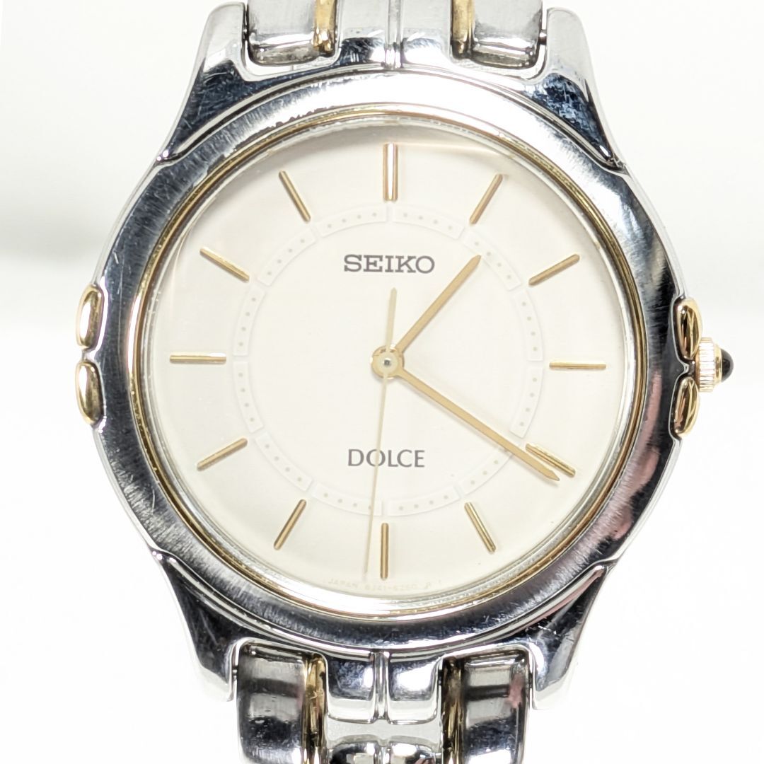 Seiko Dolce Analog Quartz Men Men'S S-72 With Battery Replaced And