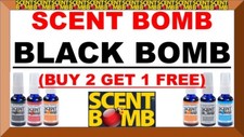  BUY 2 GET 1 FREE SCENT BOMB 100 Concentrated OIL Air Freshener BLACK BOMB 