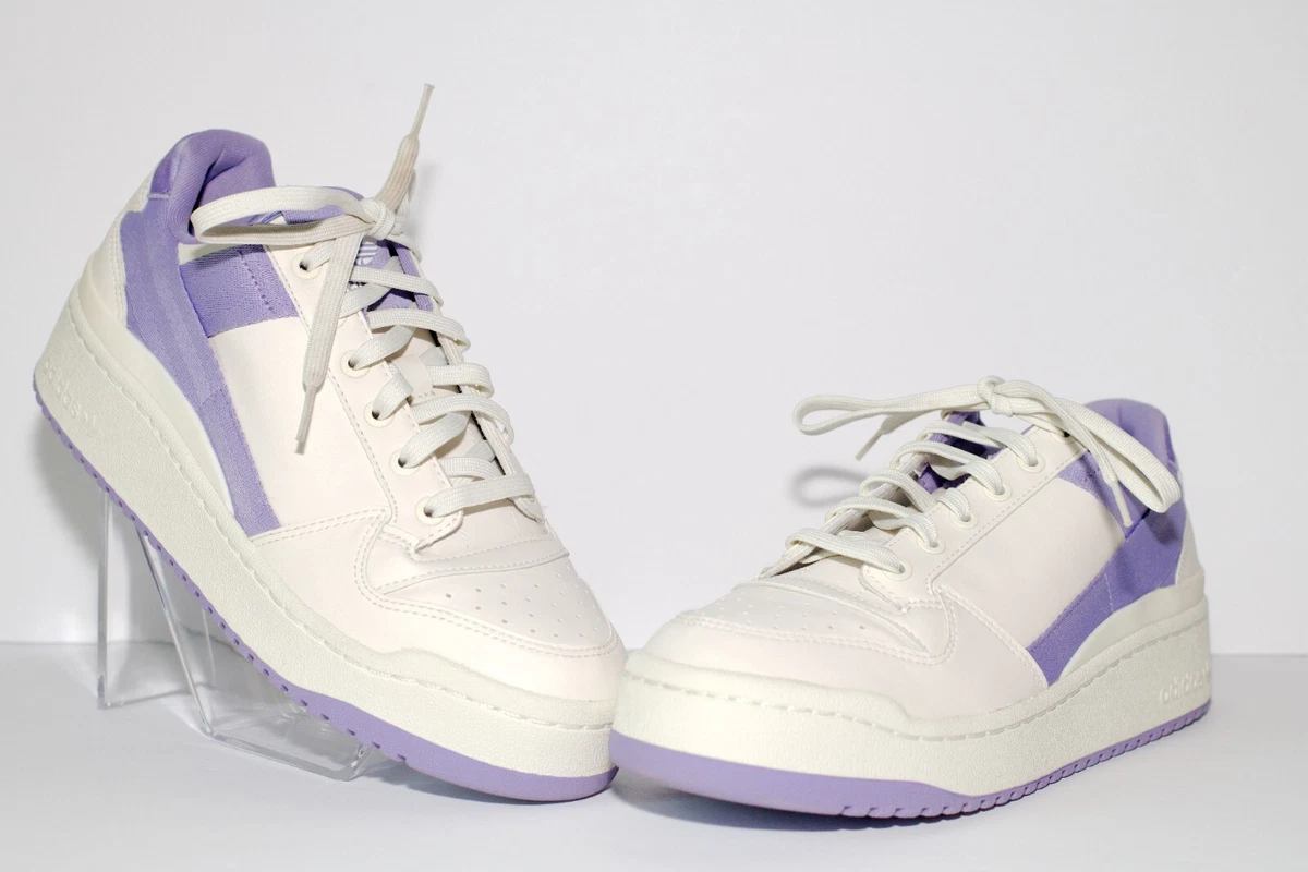 Adidas originals white and lilac continental 80 sneakers sale
