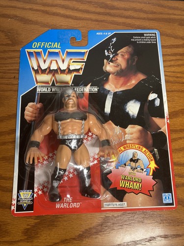 WWF Warlord Hasbro MOC Series 5 FIGURE 1992 WWE WC...