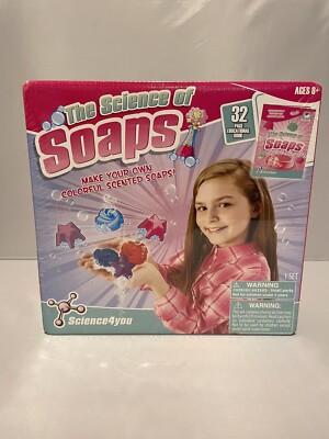 Science4You The Science Of Soaps Experiment Kit New