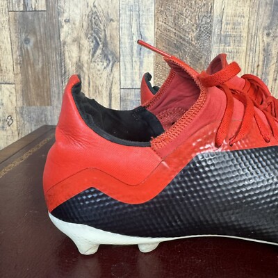 Adidas X 18.1 FG – Soccer Cleats Men's Size 11.5 US - Red